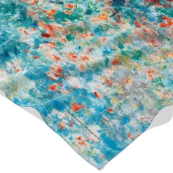 The Metropolitan Museum of Art Monet Garden At Argenteuil Oblong Silk Scarf Fashion
