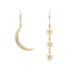 The Metropolitan Museum of Art Moon And Stars Drop Earrings Fashion