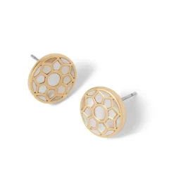 The Metropolitan Museum of Art Mother-Of-Pearl Mosaic Stud Earrings Hot