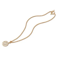 The Metropolitan Museum of Art Mother-Of-Pearl Mosaic T-Bar Pendant Necklace Hot