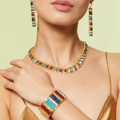 The Metropolitan Museum of Art New Kingdom Gems Hinged Cuff Sale