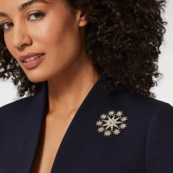 The Metropolitan Museum of Art Ottoman Star Antiqued Silver Brooch Clearance