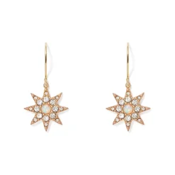 The Metropolitan Museum of Art Ottoman Star Gilded Drop Earrings Clearance