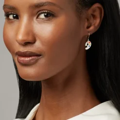 The Metropolitan Museum of Art Paintbrush And Palette Drop Earrings Outlet