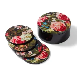 The Metropolitan Museum of Art Peeters Bouquet Of Flowers Lacquer Coasters Outlet