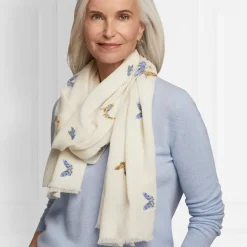 The Metropolitan Museum of Art Qing Embroidered Butterflies Oblong Scarf Best