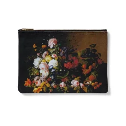 The Metropolitan Museum of Art Roesen Still Life Zip Pouch New