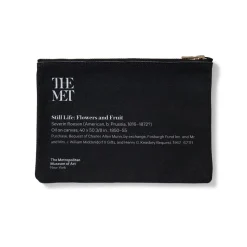 The Metropolitan Museum of Art Roesen Still Life Zip Pouch New