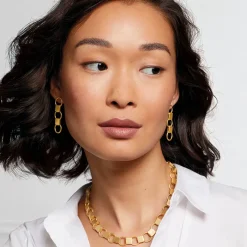 The Metropolitan Museum of Art Roman Chain Drop Earrings Hot