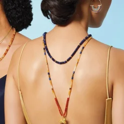 The Metropolitan Museum of Art Royal Egyptian Beaded Lapis Necklace Outlet