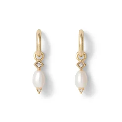 The Metropolitan Museum of Art Royal Tudor Small Hoop Earrings With Pearls Outlet