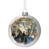 The Metropolitan Museum of Art Skating In Central Park Glass Disc Ornament Sale