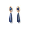 The Metropolitan Museum of Art Spanish Baldric Lapis Elongated Drop Earrings Clearance