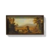 The Metropolitan Museum of Art Sublime Landscapes Duncanson Cows Watering In A Stream Small Lacquer Tray Best