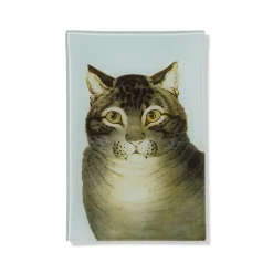 The Metropolitan Museum of Art The Favorite Cat Glass Tray Clearance