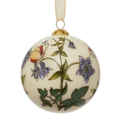 The Metropolitan Museum of Art The Met Cloisters Garden Hand-Painted Glass Ornament Set Clearance