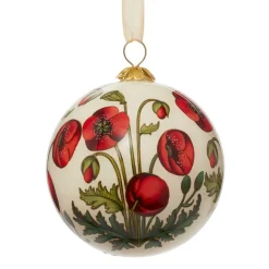 The Metropolitan Museum of Art The Met Cloisters Garden Hand-Painted Glass Ornament Set Clearance