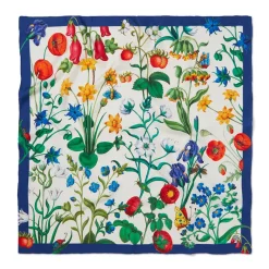 The Metropolitan Museum of Art The Met Cloisters Garden Square Silk Scarf Discount
