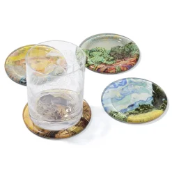 The Metropolitan Museum of Art Van Gogh Glass Coasters Outlet