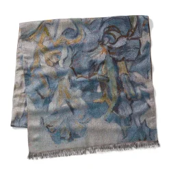 The Metropolitan Museum of Art Van Gogh Irises Wool-Blend Shawl Outlet