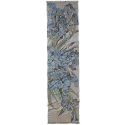 The Metropolitan Museum of Art Van Gogh Irises Wool-Blend Shawl Outlet
