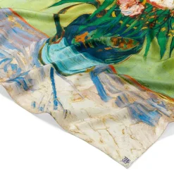 The Metropolitan Museum of Art Van Gogh Oleanders Oversize Square Silk Scarf Discount