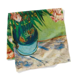 The Metropolitan Museum of Art Van Gogh Oleanders Oversize Square Silk Scarf Discount