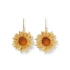 The Metropolitan Museum of Art Van Gogh Sunflower Drop Earrings Discount