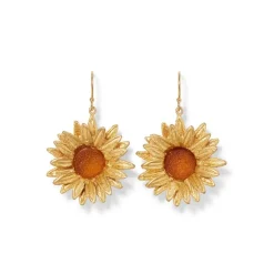 The Metropolitan Museum of Art Van Gogh Sunflower Drop Earrings Discount