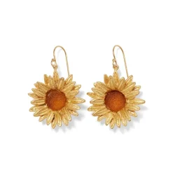 The Metropolitan Museum of Art Van Gogh Sunflower Drop Earrings Discount