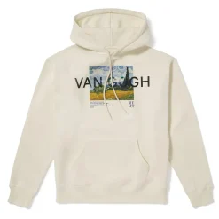 The Metropolitan Museum of Art Van Gogh Wheat Field With Cypresses Hoodie Sale