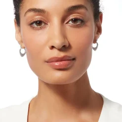 The Metropolitan Museum of Art Wrapped Chevron Huggie Earrings Discount